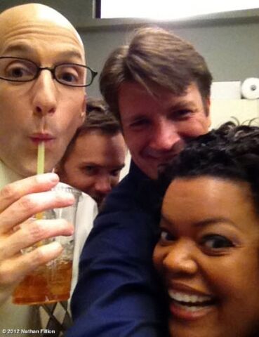 File:Fillion with Community cast.jpg