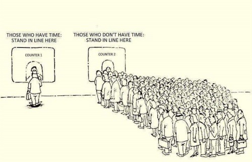 Queue and Time