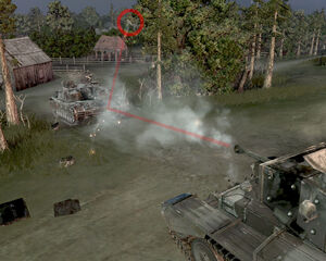 Penetration Cromwell-StuG