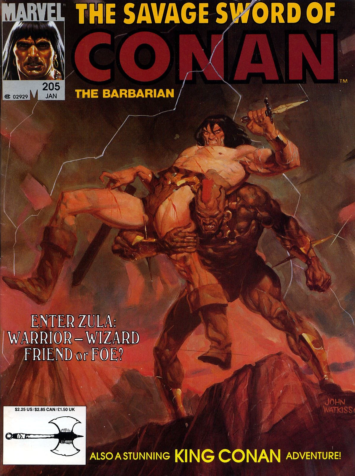 Savage Sword of Conan 205 Conan Wiki FANDOM powered by Wikia