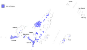 Gau-Iectanian lenguaje map