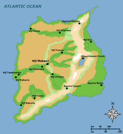 Geography of Nge'ardhi