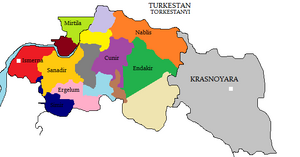Turkestan map