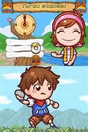 Throwing stones!