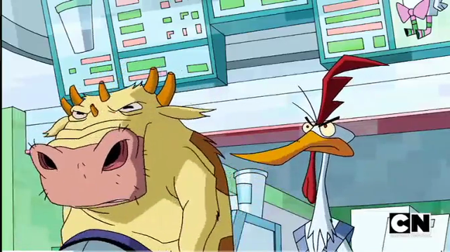 File:Cow Alien and Chicken Alien.png