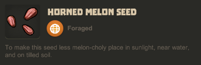 Melon seed