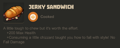 Sandwich jerky