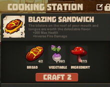 Creativerse cooking Blazing Sandwich003