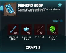 Creativerse crafting recipes roofs R41,5 10