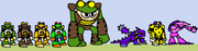 Anura Unit Lineup