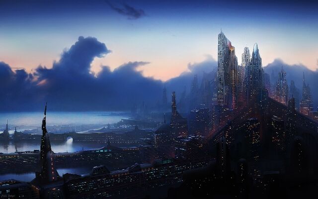 File:Capital City of Centanium at night.jpg