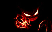 Red Ghost Pokemon Wallpaper