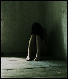 Crying in the corner by black sheep881