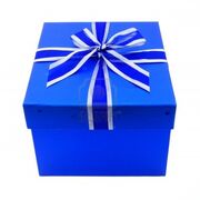 Caja azul