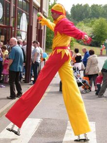 Stilt jester9