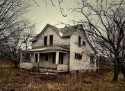 Creepy farmhouse