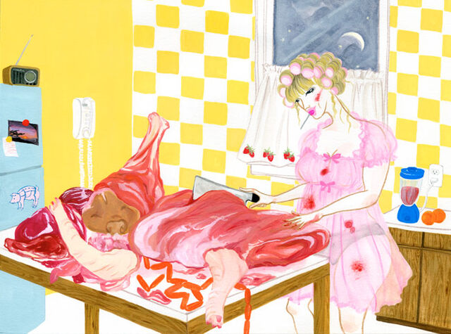 File:Meat cooking.jpg