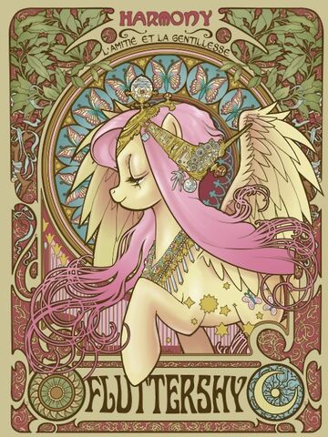 File:Alphonse-mucha-fluttershy-friendship-is-magic-my-little-pony-Favim.com-349557.jpg