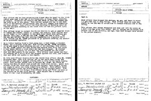 Whitman's police report