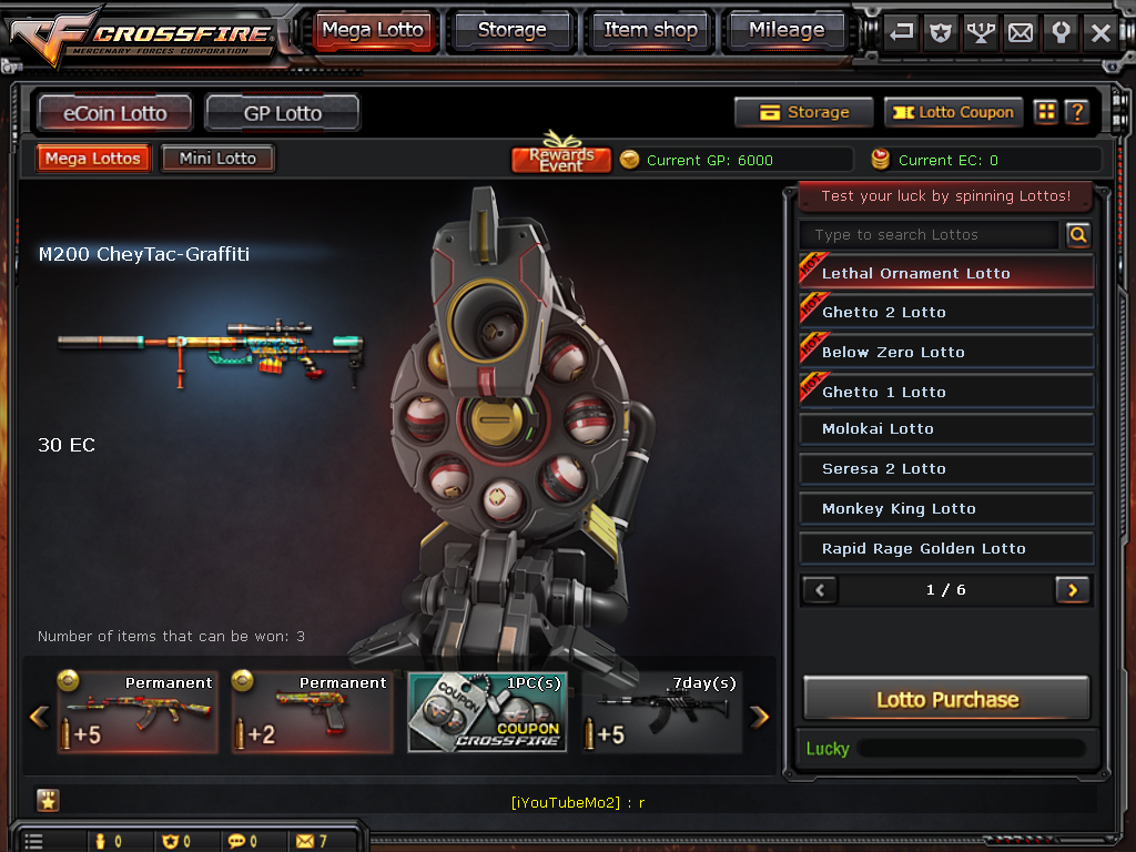 crossfire ph mega lotto pattern