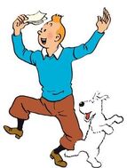 Tintin and snowy