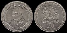 Tanzania 20 shillings 1981