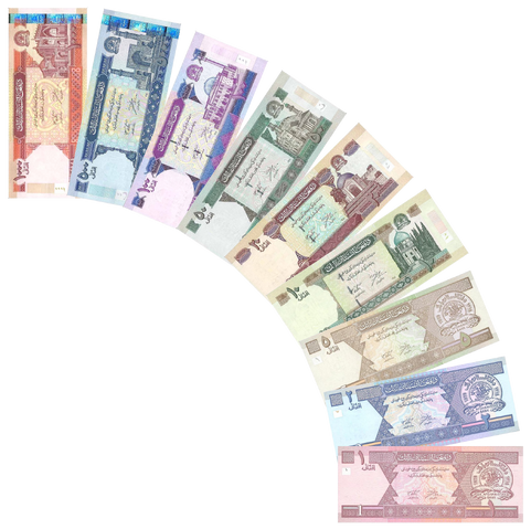 File:Afghan afghani notes.png