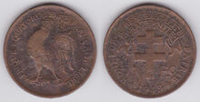 AEF 1 franc 1943