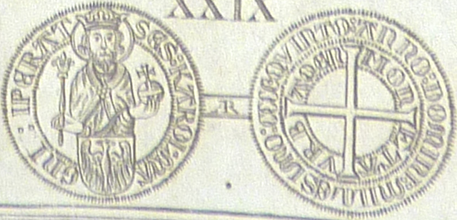 File:Aachen groschen 1405.png