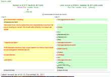 Main page history