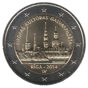 LV 2€ 2014 Riga