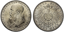 Saxe-Meiningen 2 mark George 1915