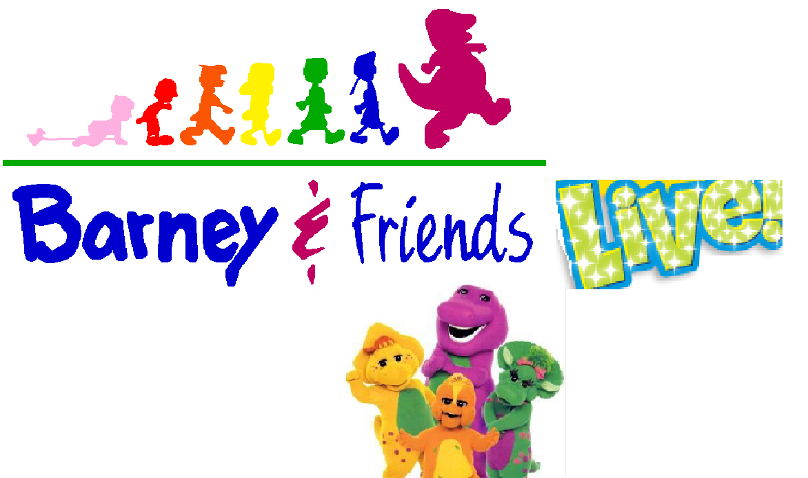 Image  Barney & Friends Live logo1.png  Custom Stuff Wikia  FANDOM