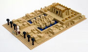 Lego Indiana Jones and the Map Room at Tanis