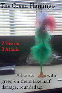 The Green Flamingo