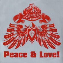 Crydamoure peace love