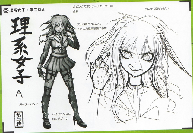 File:Art Book Scan Danganronpa V3 Character Designs Betas Miu Iruma (3).png