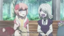 Seiko y Ruruka de niñas