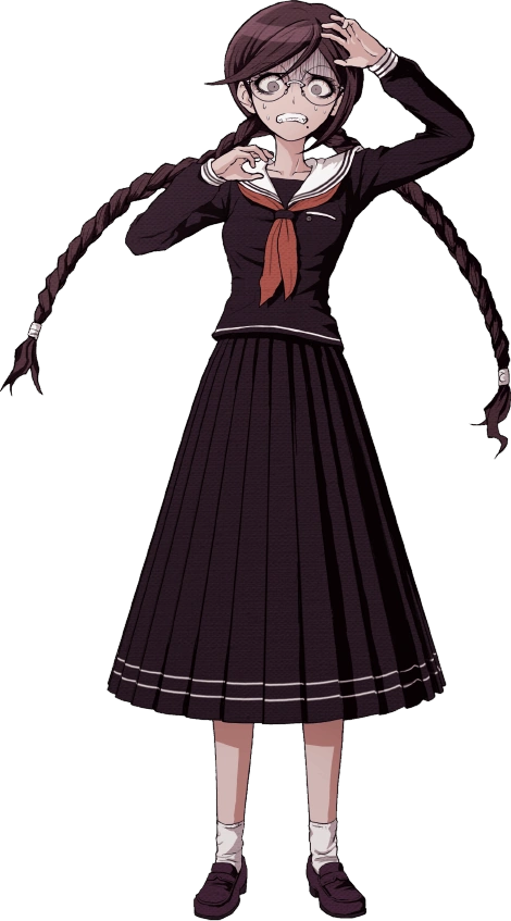 Image - Danganronpa 1 Toko Touko Fukawa Fullbody Sprite 06.png