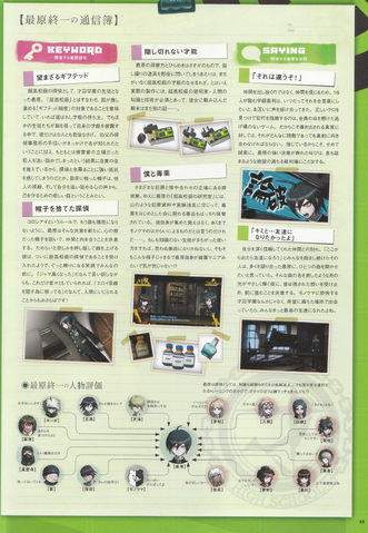 File:Art Book Scan Danganronpa V3 Shuichi Saihara Relationship Chart.png