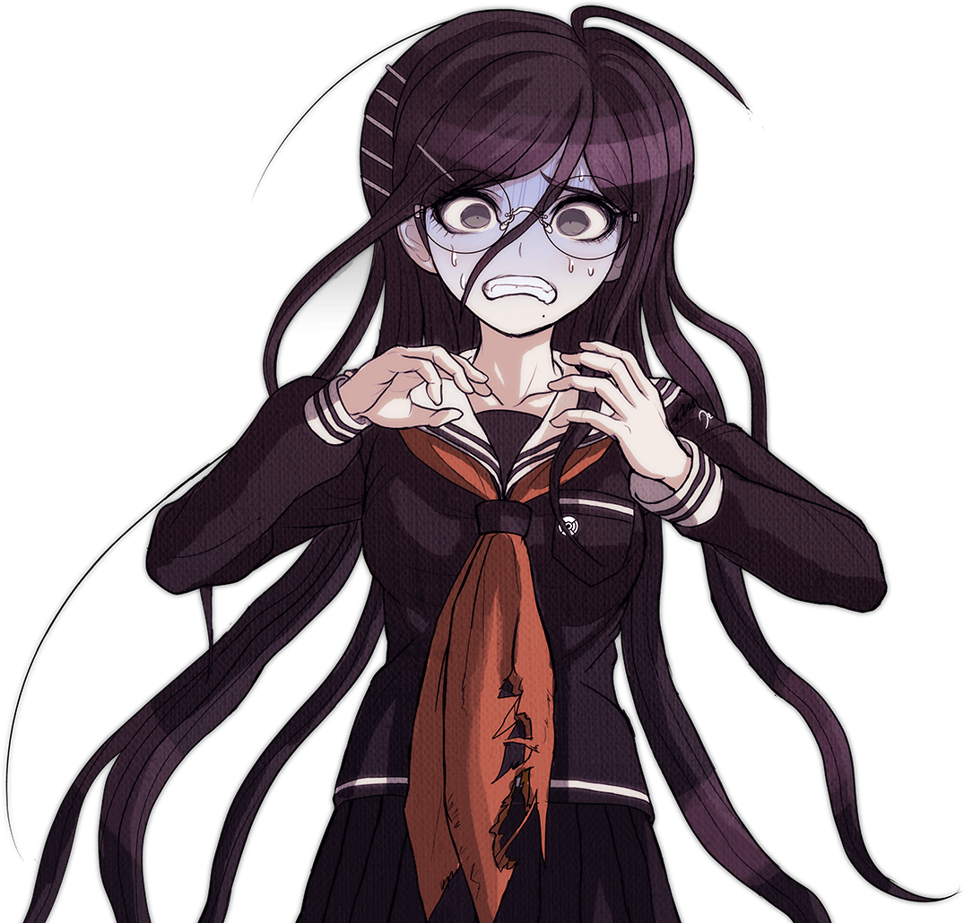 Maki Harukawa Sprites Transparent ~ Kokichi Danganronpa Ouma Sprites