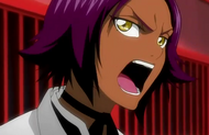 Yoruichi yells