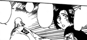 Momo running with Shinji