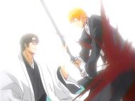 Aizen defeats Ichigo Kurosaki