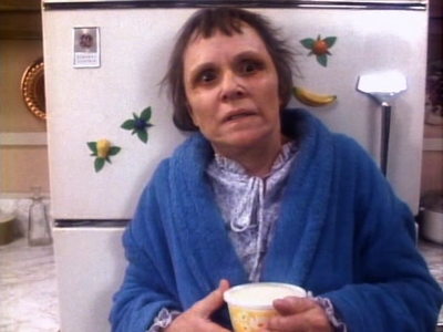 Grandma scared