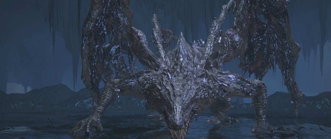 ds3 dragon statue