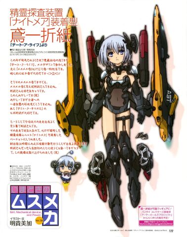File:Yande.re 259498 sample akitaka mika cleavage date a live mecha musume thighhighs tobiichi origami.jpg