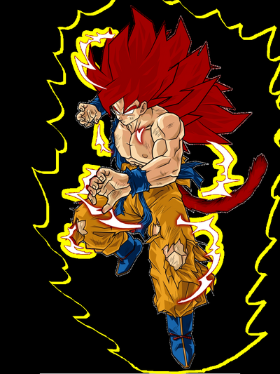 Deluxe Saiyan 4