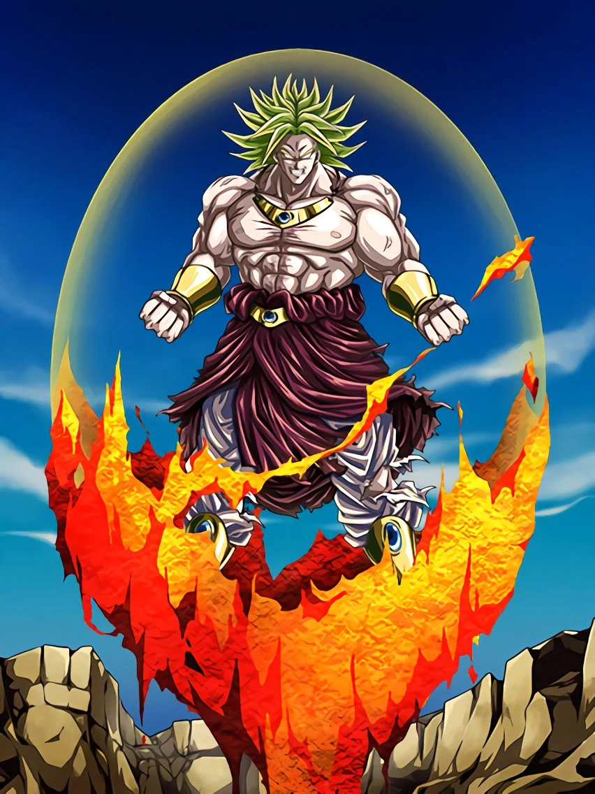 Indestructible Saiyan Evil Legendary Super Saiyan Broly Dragon Ball Z Dokkan Battle Wikia