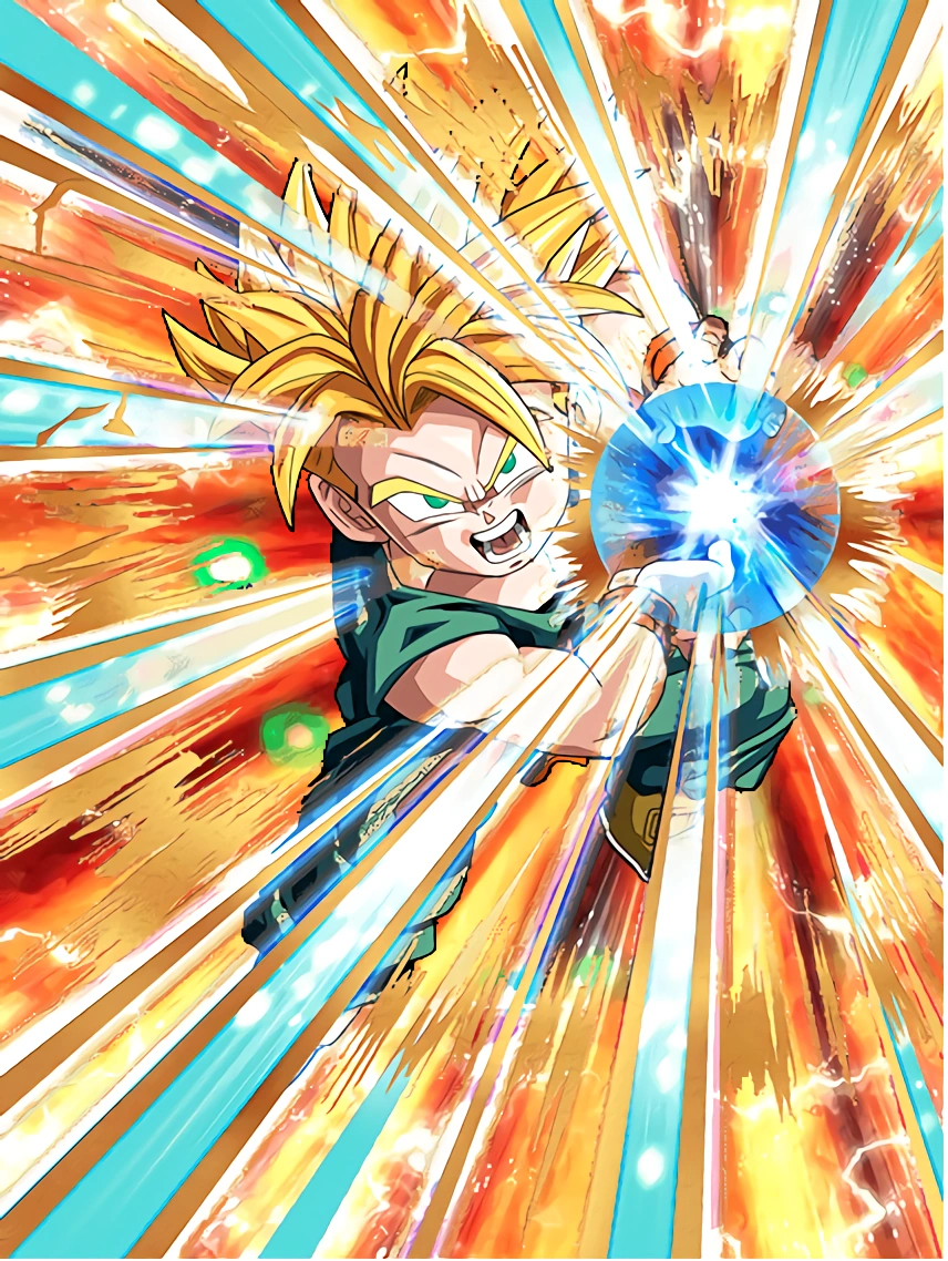 Amazing Combat Sense Super Saiyan Trunks (Kid) Dragon Ball Z Dokkan